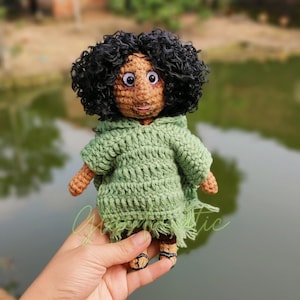 Crochet Encanto Commission - Custom Bruno Madrigal Plush Doll - Disney Animated Character Plushie - Baby Fan Stuffed Toy