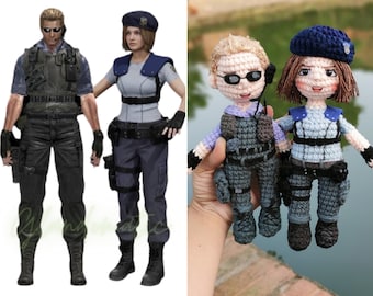 アルバート・ウェスカー ぬいぐるみ 4個セット アルバート・ウェスカーぬいぐるみ：バイオハザードにインスパイアされ