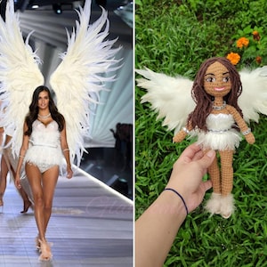 Custom Famous People Crochet Doll - Actor|Celebrity|KOL|Influencer|Tiktoker|Singer|Musician Crochet Plush - Your Idol Stuffed Toy