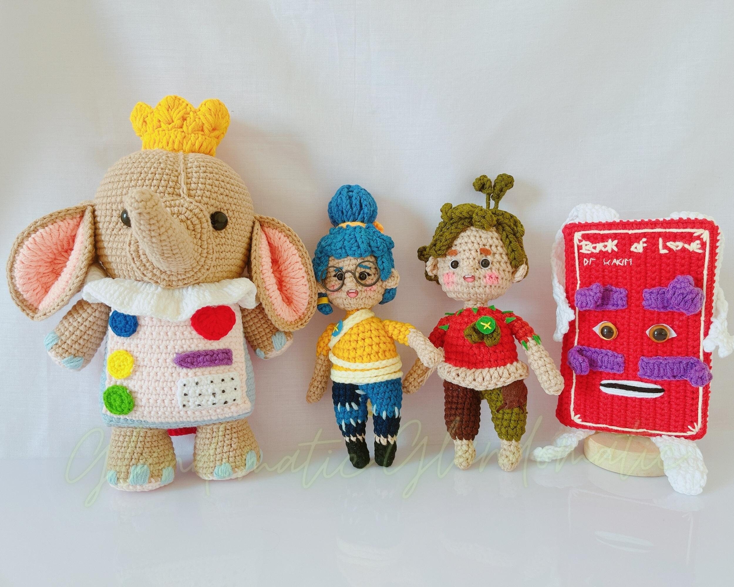 It Takes Two Crochet Cutie the Elephant Inspired Dolls 