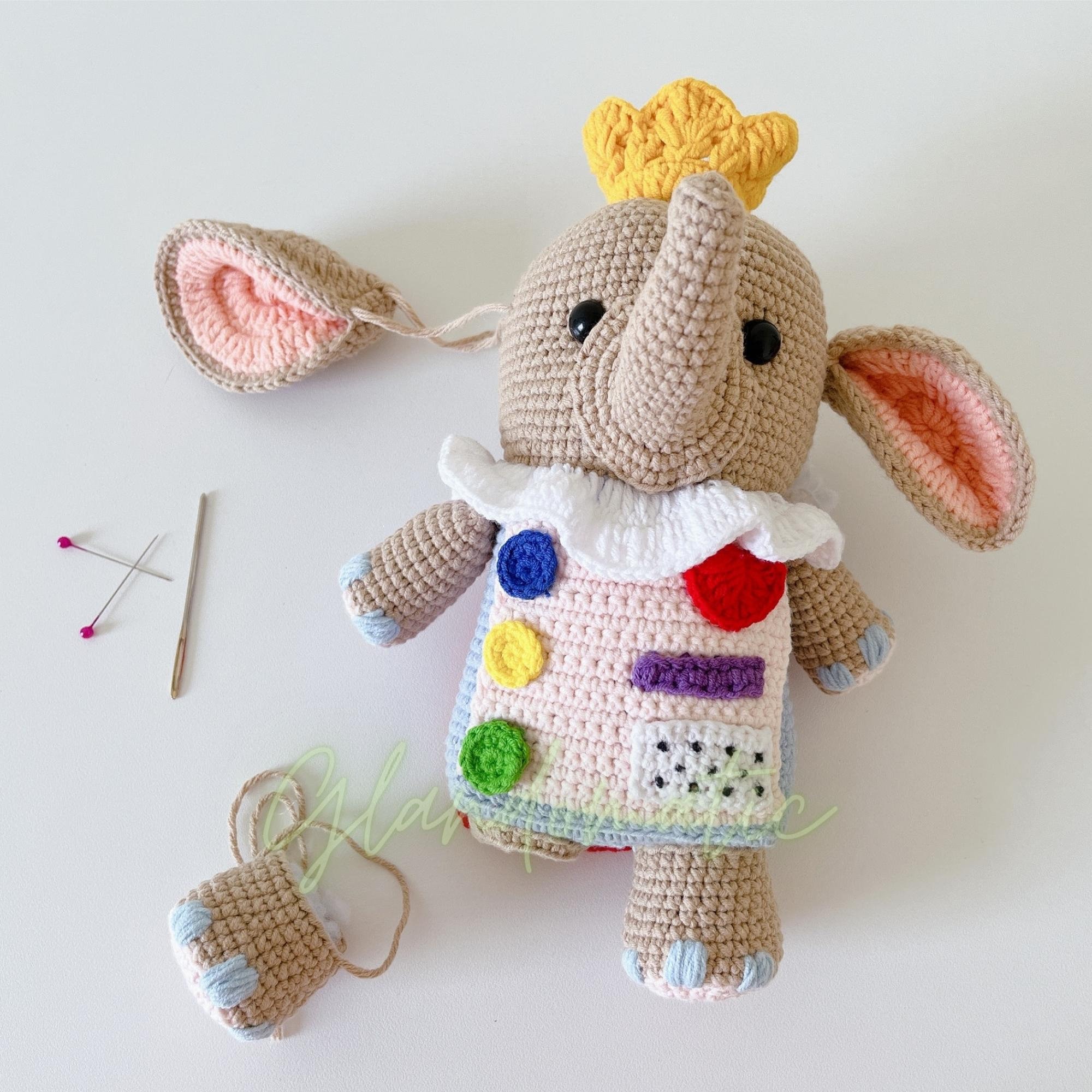 It Takes Two Crochet Cutie the Elephant Inspired Dolls 