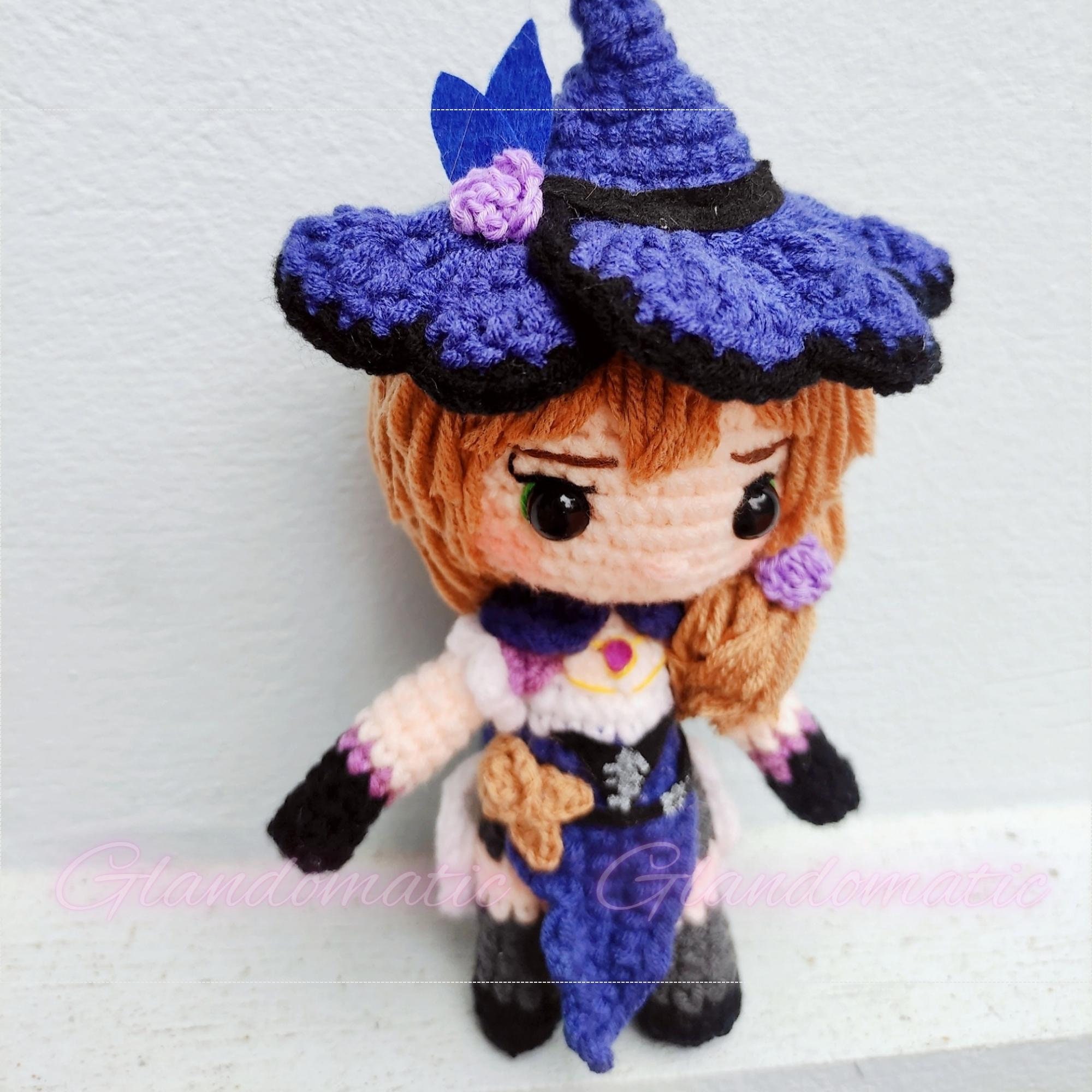 Genshin Impact Lisa Crochet Doll Game Character Plush Etsy