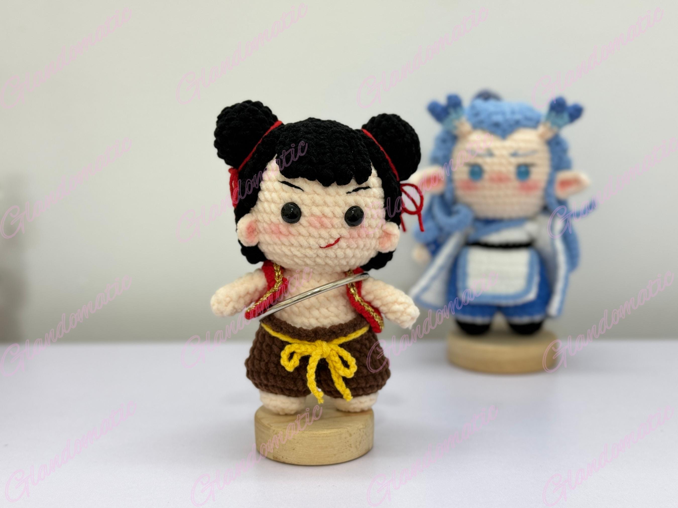 Ne Zha & Ao Bing Crochet Dolls – Chinese Mythology Amigurumi