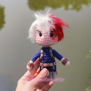 Anpassad Manga Virkad Docka - Anpassad Manga Karaktär Plysch - Anpassade Gosedjur - Din Favorit Hjälte Docka