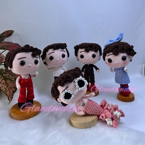 Gehäkelte Funko Pop Amigurumi Puppe - Celeb inspirierte Amigurumi Puppe - berühmte Sängerin Plushie - handgemachtes Plüsch-Spielzeug