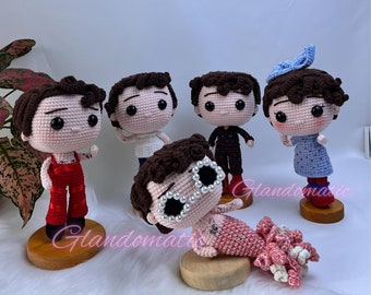Crochet Funko Pop Amigurumi Doll - Celeb Inspired Amigurumi Doll - Famous Singer Plushie - Handmade Plush Toy