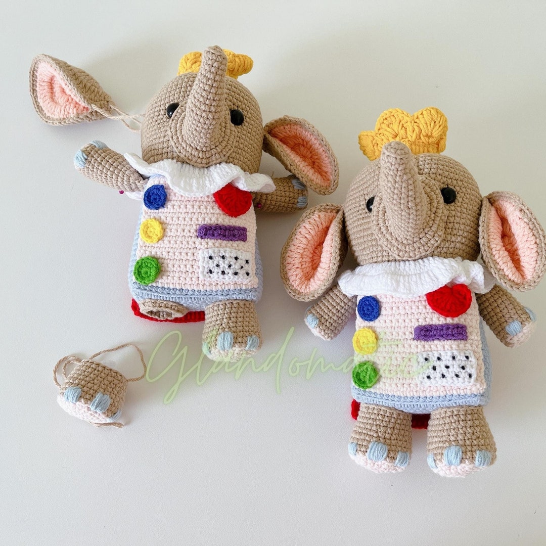 Cutie, a Elefante Amigurumi - Jogo It Takes Two