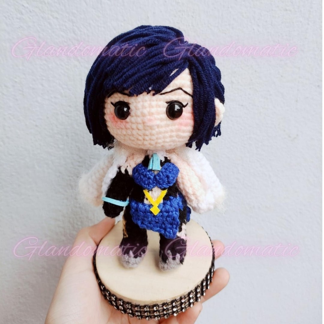 Yelan Genshin Impact Crochet Doll Game Character Plush Toy Cute Game