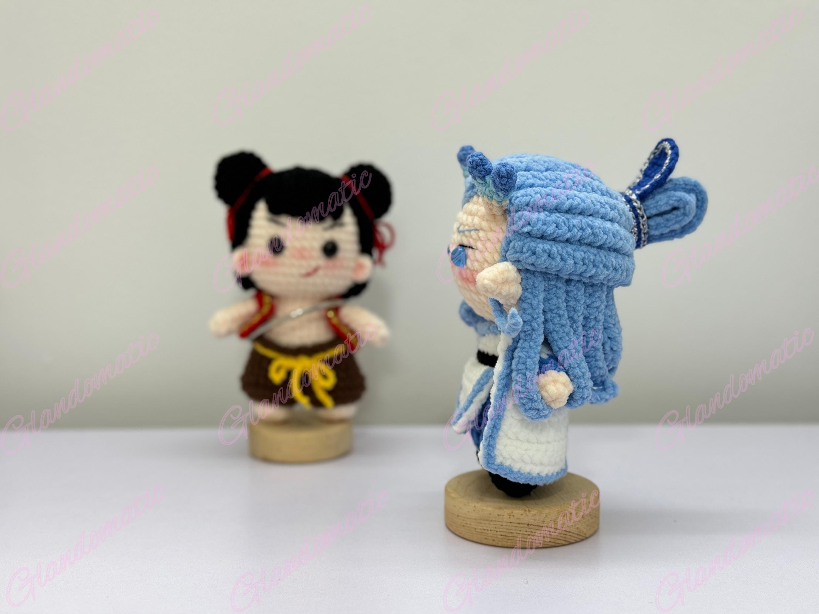 Ne Zha & Ao Bing Crochet Dolls – Chinese Mythology Amigurumi