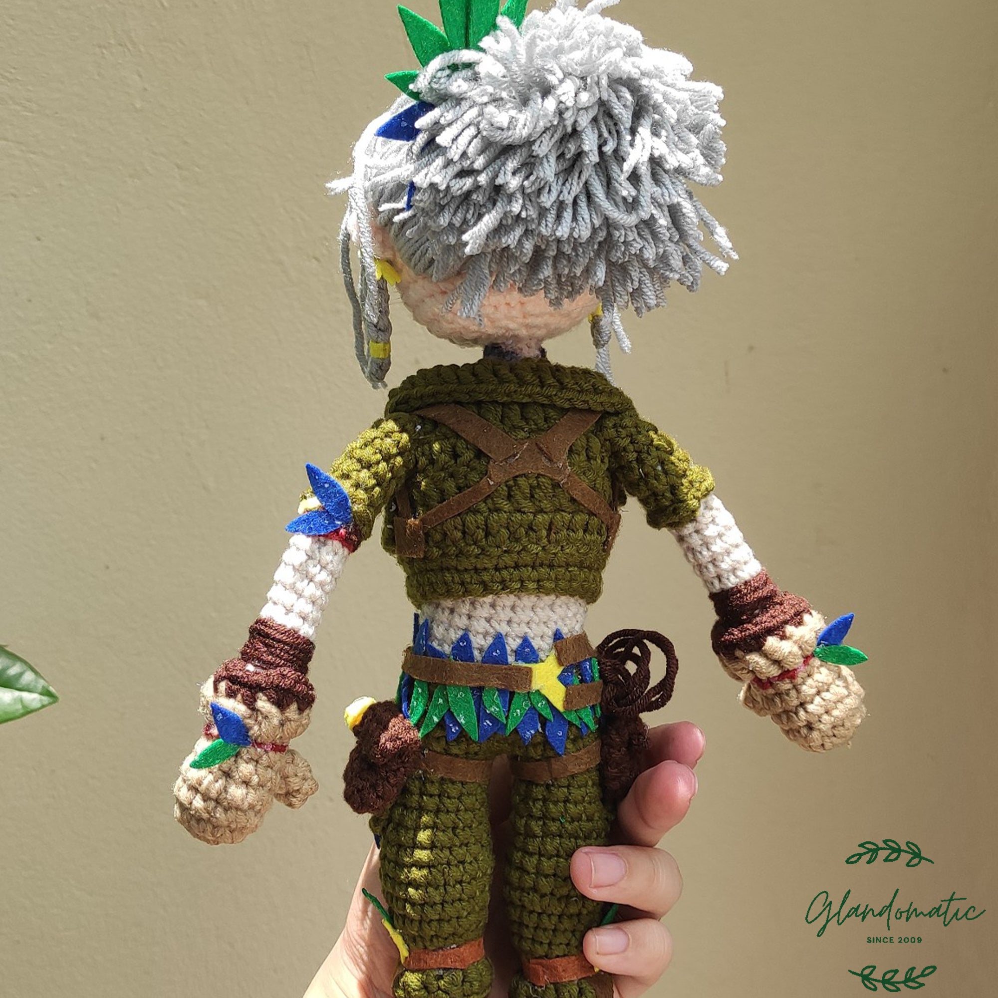 Custom Identity V Crochet Doll - Viper Luca Crochet, Identity V
