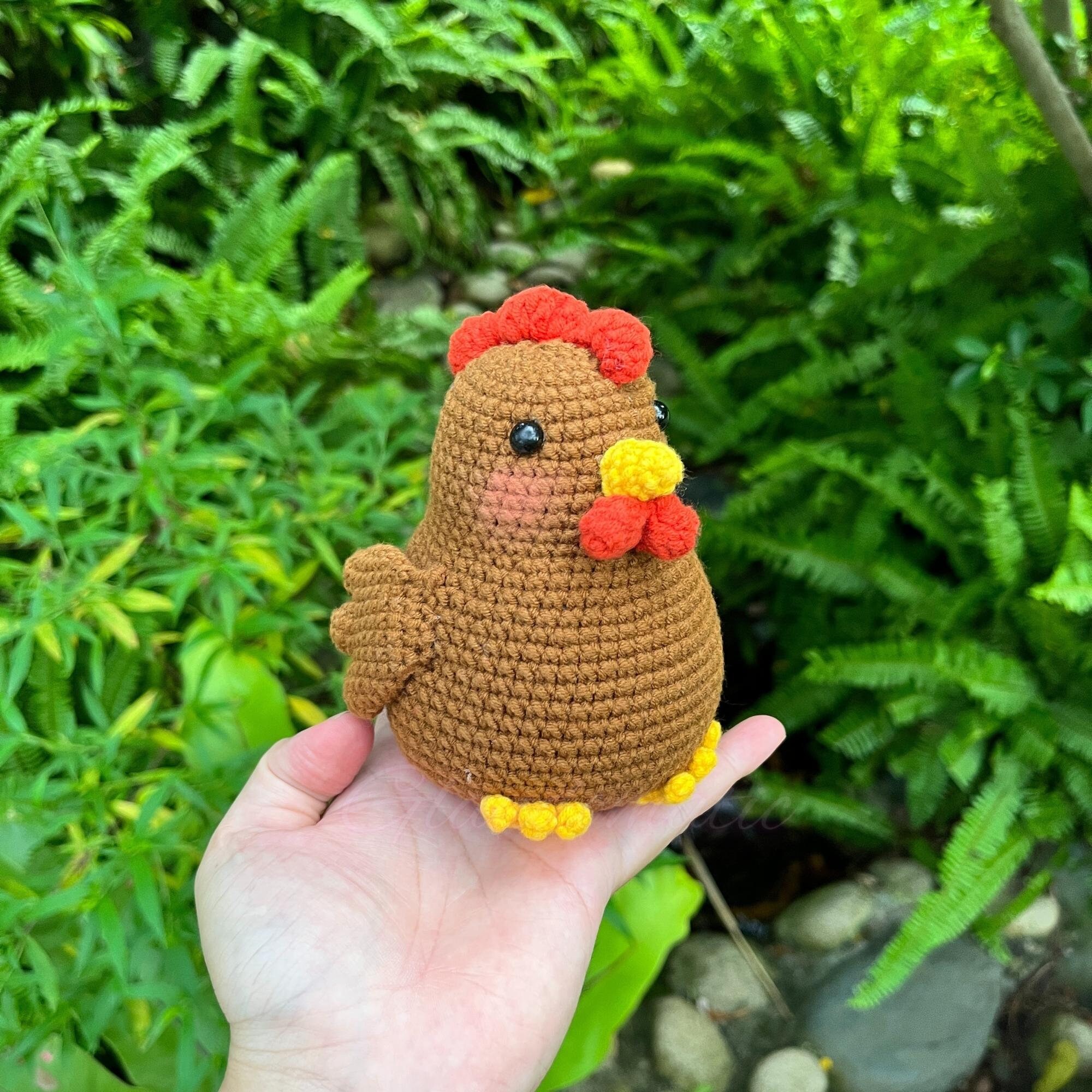 Crochet Chicken Plush – Snacksies Handicraft