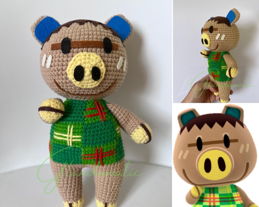 Custom Spork the Villager Animal Crossing Crochet Doll Etsy