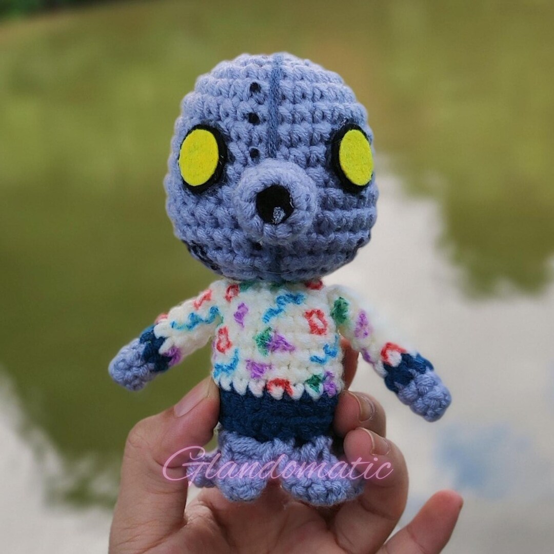 Gehaakte Cephalobot Animal Crossing pluche - Animal Crossing karakter  amigurumi pop - zelfvoldane octopus dorpeling amigurumi - dierenknuffel -  Etsy België, image size:1080x1080