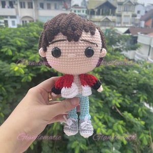 Louis Tomlinson Crochet Doll - Louis Tomlinson Inspired Plush Doll - Famous Singer Plushie - English Singer and Songwriter