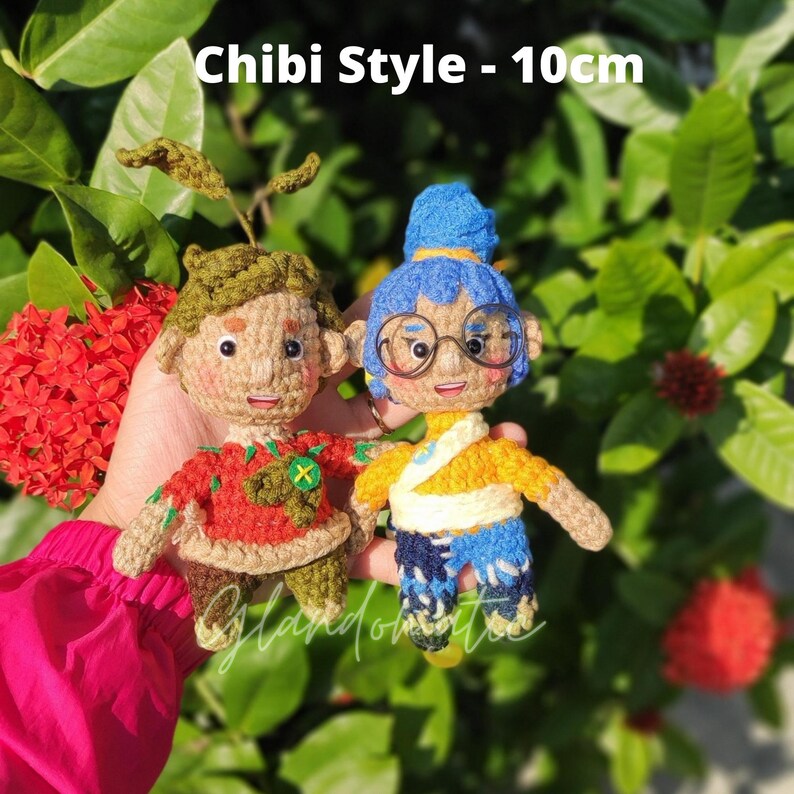 Crochet It Takes Two Inspired Plush Doll May and Cody Plush Etsy