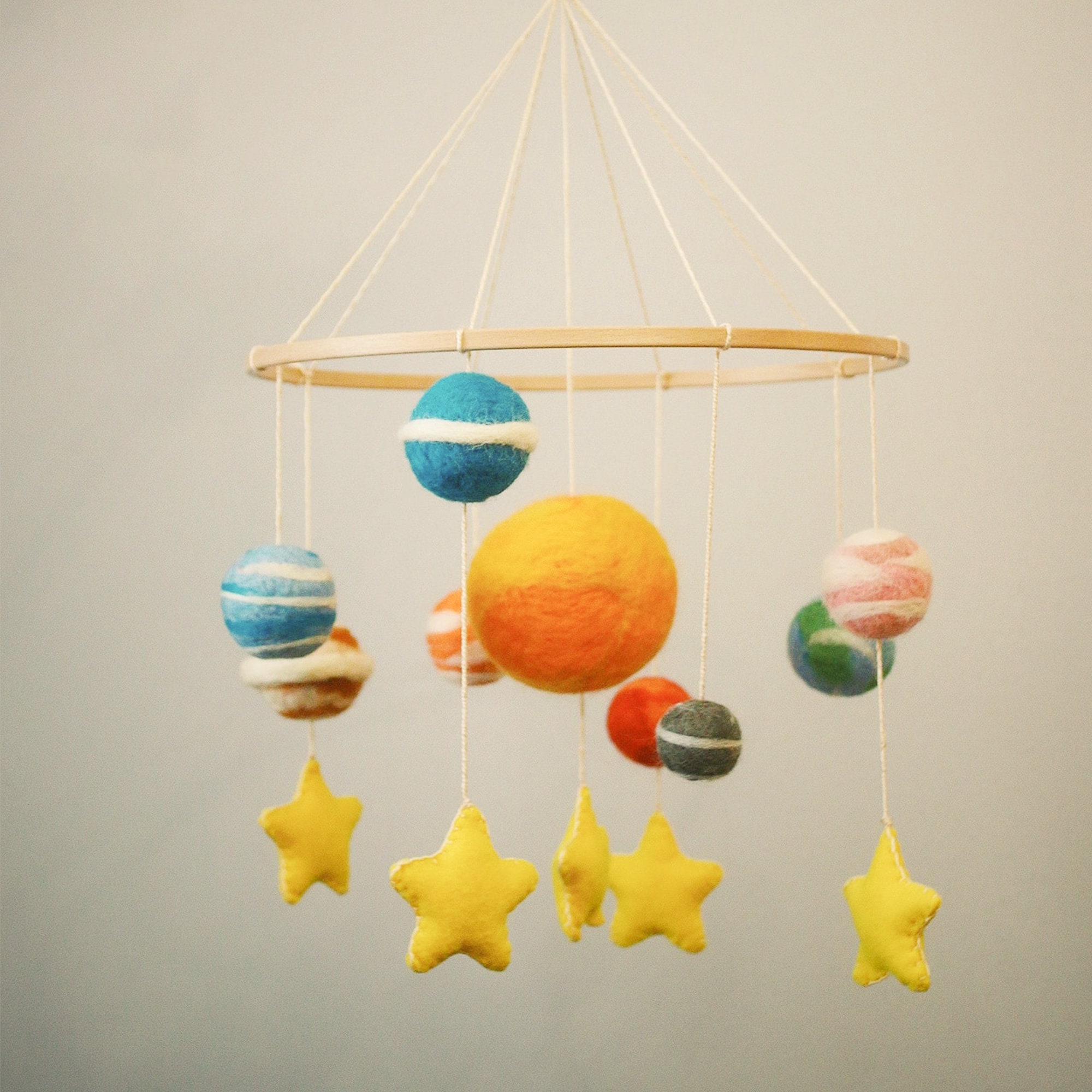 Solar System Baby Mobile Mobile for Space Themed Etsy
