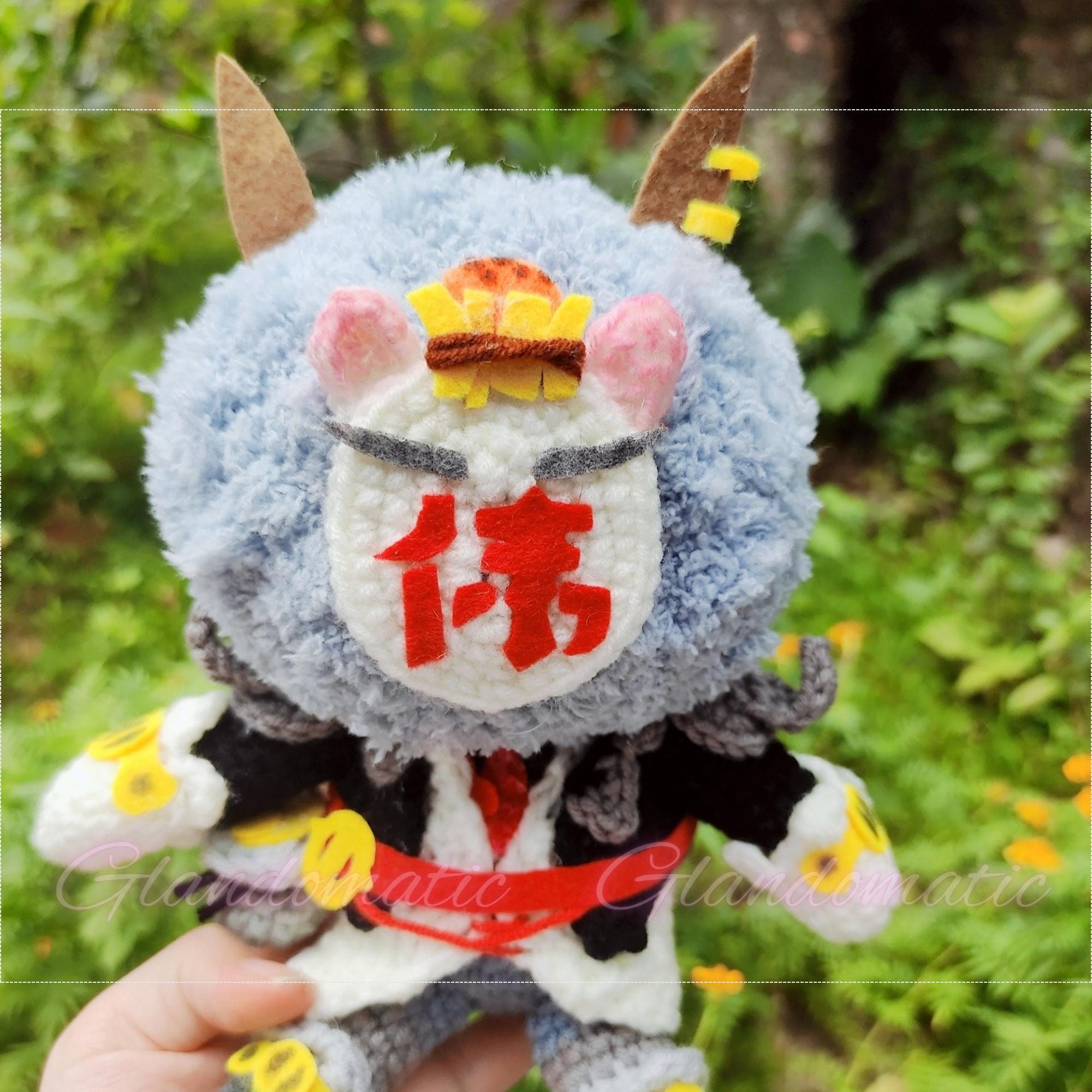 Crochet Hilichurl Doll Game Genshin Impact Character Plush Etsy