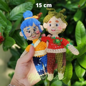 Muñeca de peluche inspirada en Crochet It Takes Two - May and Cody Plush Toys - Game Character Amigurumi - Top Steam Game Crochet