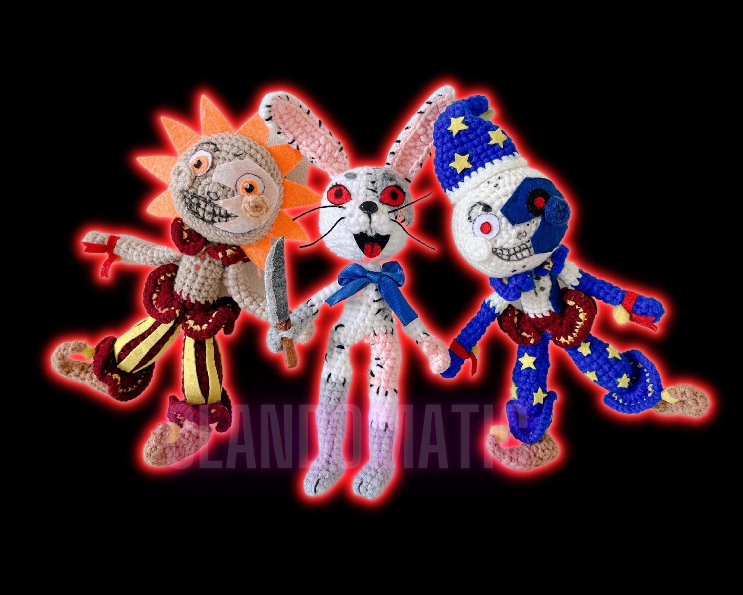 I got my sun and moon plushies! They're so cute and I hope you all like  them. FNAF security breach, while it has its flaws, is probably my favorite FNAF  game. 