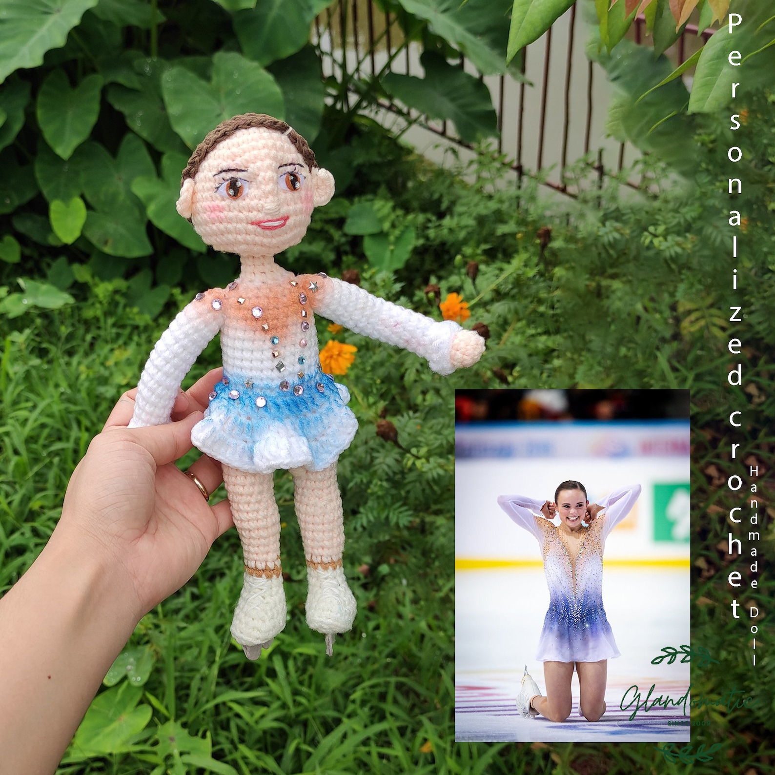 Mini Me Doll Custom Look Alike Plush Toy Custom Amigurumi Etsy