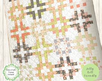Garden Glimpse-quiltpatroon (gedrukte versie naar je gemaild)