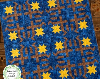 Night Divine PDF Quilt Pattern (digital download)
