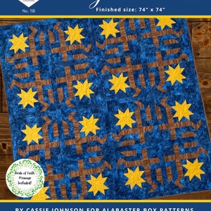 Night Divine PDF Quilt Pattern (digital download)