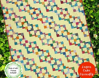 On the Grounds-quiltpatroon (PRINT exemplaar naar je gemaild)