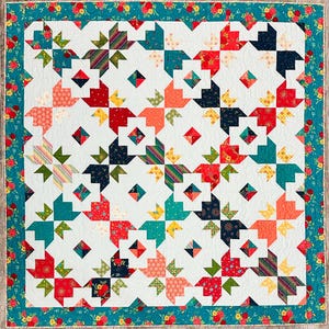 Tulip Two-Step quilt pattern PDF