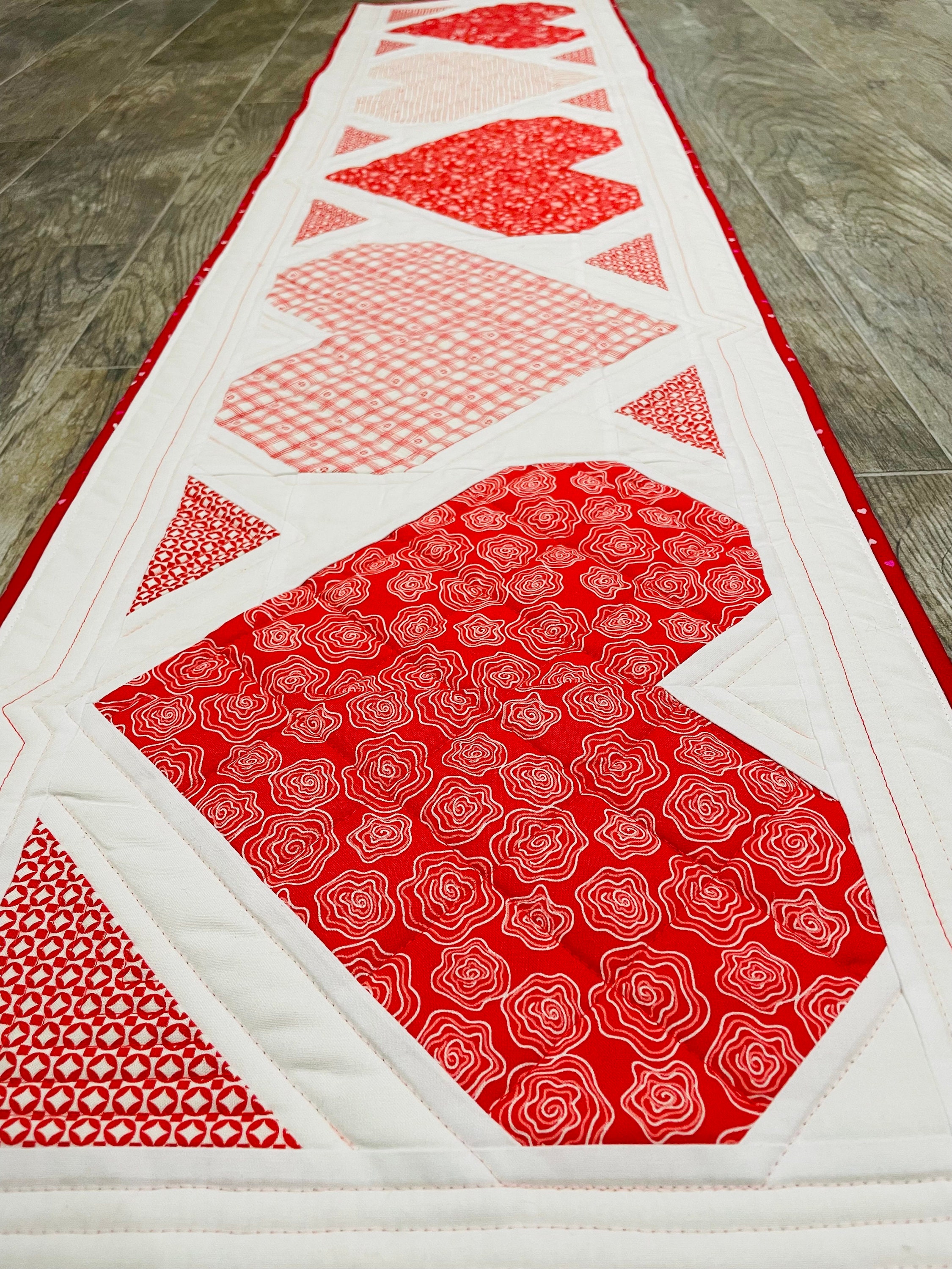 Love Letter Table Runner Pattern PDF - Etsy
