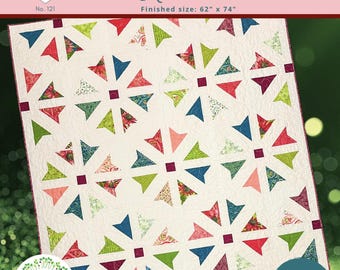 Ongesneden quiltpatroon (PRINT-versie naar je gemaild)
