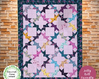 Quiltpatroon snijhoeken (PRINT-versie naar je gemaild)
