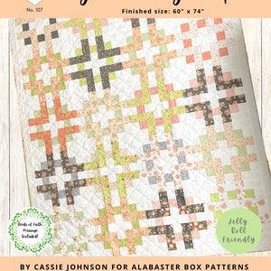 PDF-quiltmönster för Garden Glimpse