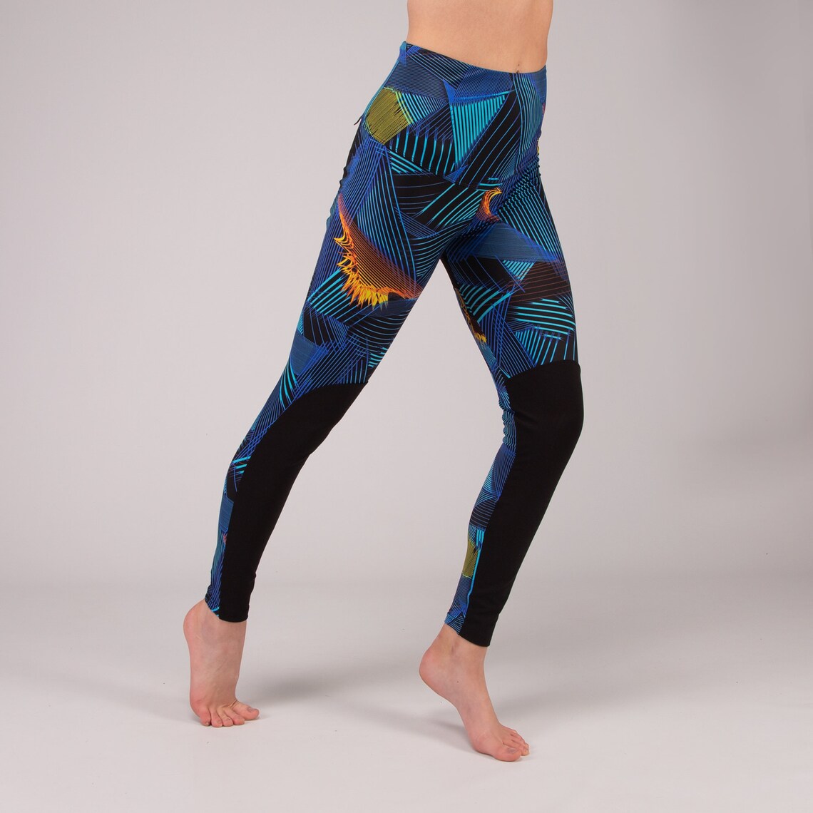 3rd Rock APACHE ABRASION RESISTANT Leggings Electric Blue Etsy