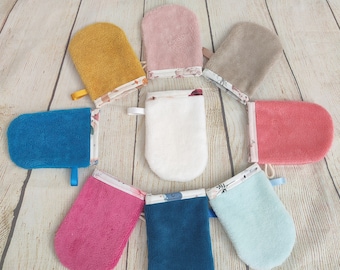 Gant de toilette enfant/Débarbouillette apprentissage