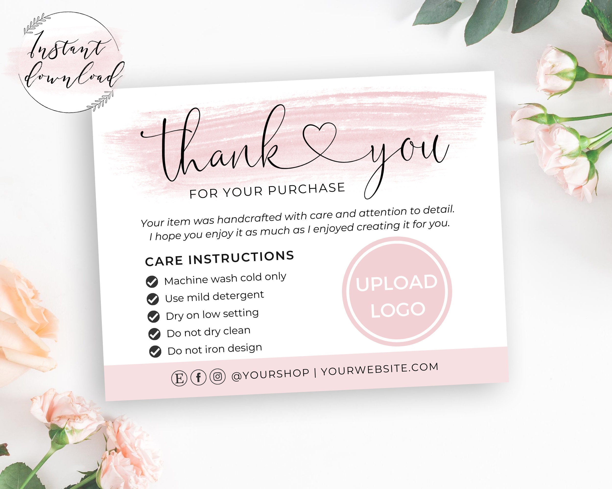 Paper & Party Supplies Business & Calling Cards Printable Washing