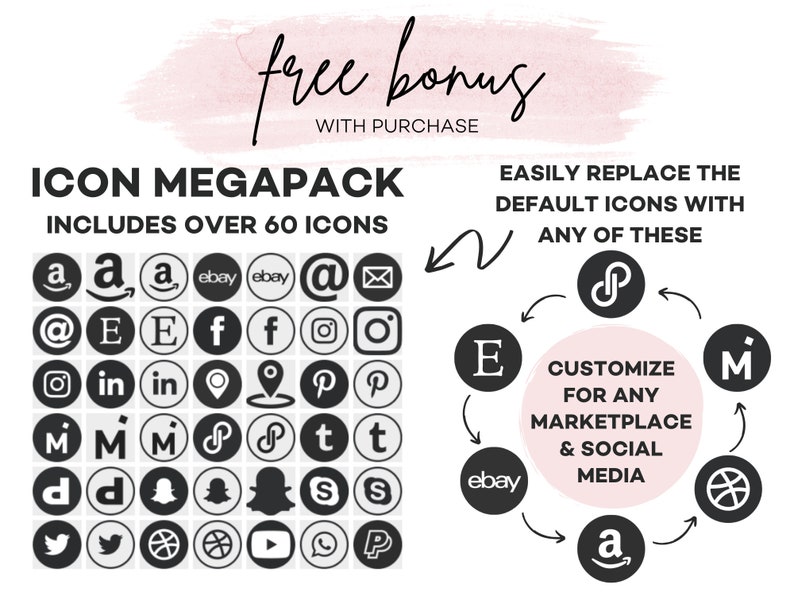 Poshmark Thank You Note Template Poshmark Thank You | Etsy