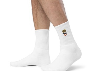 Royalty Embroidered socks
