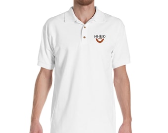 NHBO Embroidered Polo Shirt