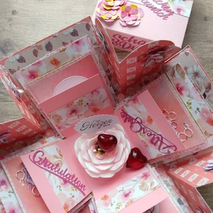 EXPLOSIONSBOX zum Muttertag/ Geburtstag