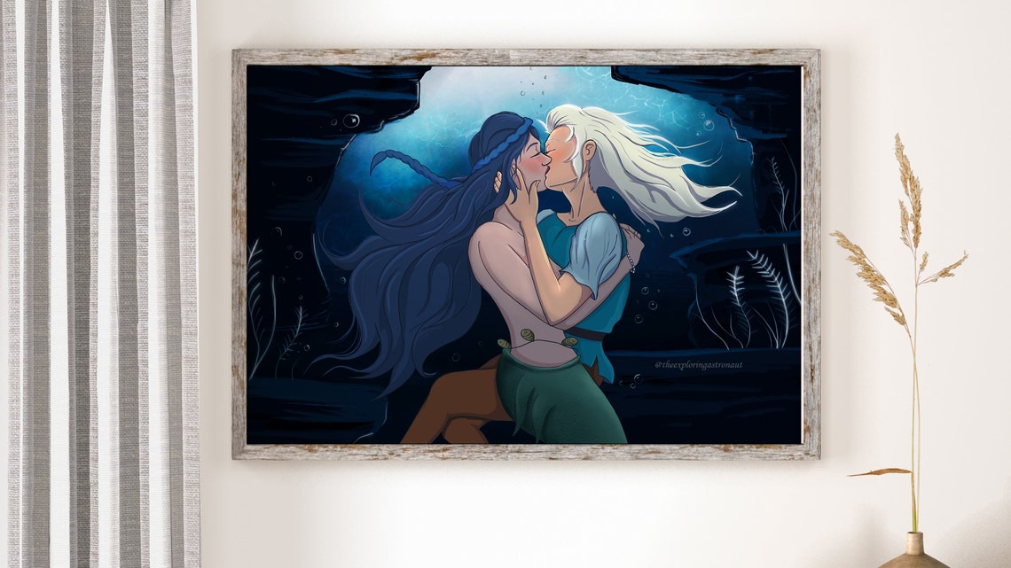 Art Print Disenchantment Tiabeanie and Mora Etsy