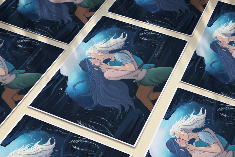 Art Print Disenchantment Tiabeanie and Mora Etsy