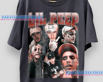 Lil Peep Vintage Bootleg T-Shirt: Hip Hop Rap Shirt