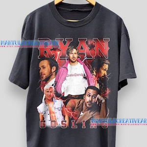 Ryan Gosling Vintage Bootleg Shirt, Ryan Gosling Homage Tshirt, Ryan Gosling Fan Tees, Ryan Gosling Retro 90s Sweater, Ryan Gosling Merch Gift