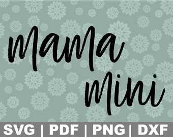 Free Free Mama And Mini Svg Free 389 SVG PNG EPS DXF File