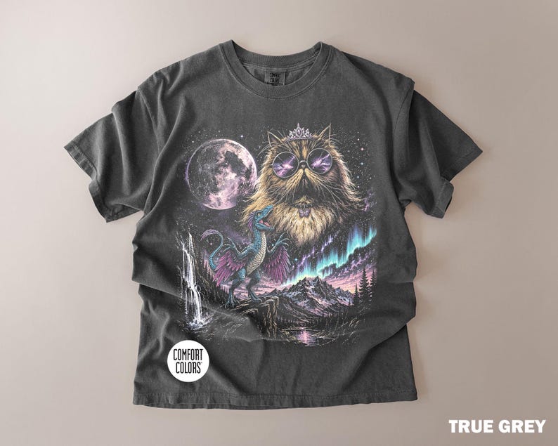 Vintage Princess Donut and Mongo Shirt Dungeon Crawler Carl Bookish Merch Vintage T-Shirt Fantasy Book Lover Gift LitRPG Graphic Tee image 1