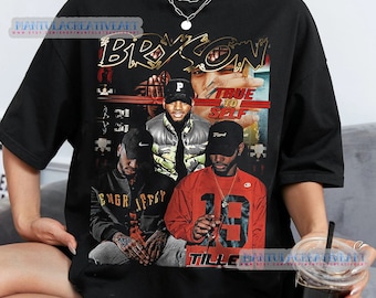 BRYSON TILLER Unisex Vintage 90s Style Retro Shirt, Rap Hip Hop Bryson T Shirt, Music Sweatshirt, Bryson Tiller Fan Shirt