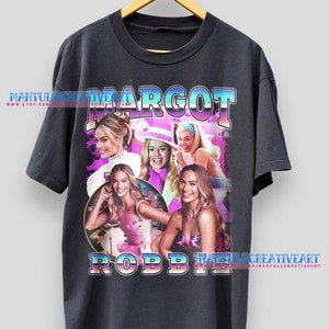 Margot Robbie Vintage Retro Shirt, Margot Robbie Shirt, Margot Robbie Shirt, Movie Fan Shirt, Margot Robbie Fan Shirt MTL01