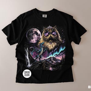 Vintage Princess Donut and Mongo Shirt Dungeon Crawler Carl Bookish Merch Vintage T-Shirt Fantasy Book Lover Gift LitRPG Graphic Tee image 4