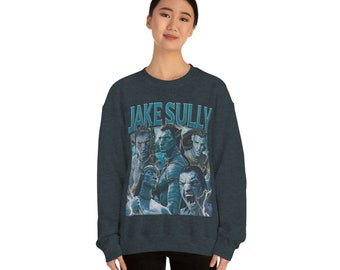Jake Sully Vintage Sweatshirt, Jake Sully Hoodie, Gift for Women